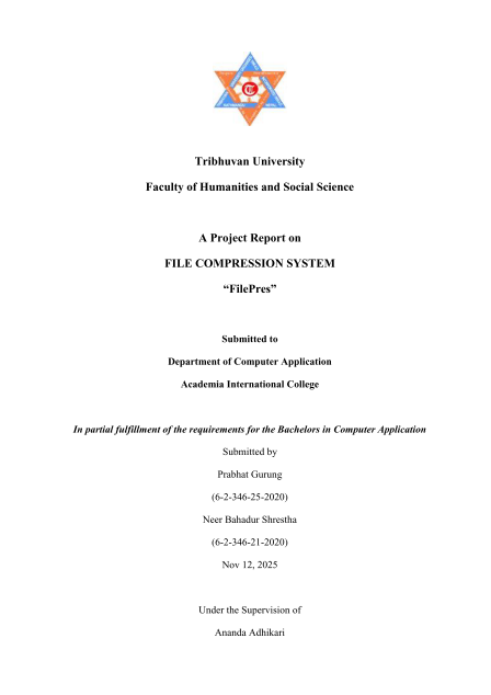 File Compression Project